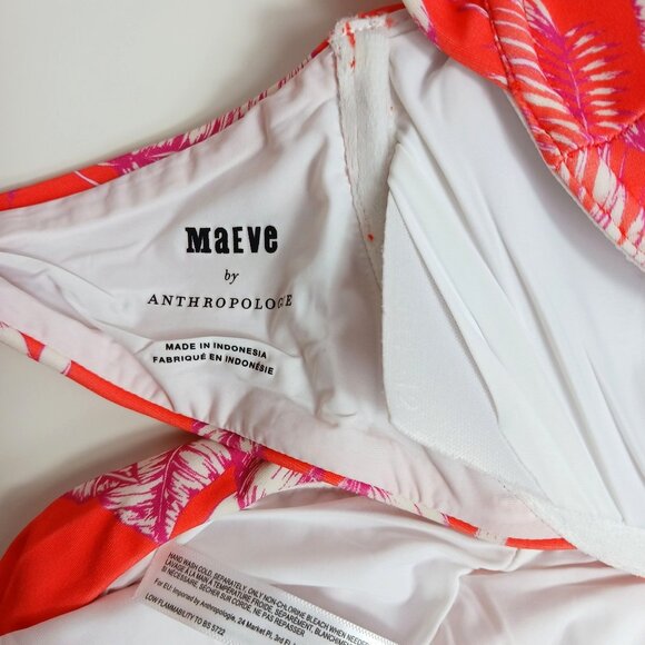 Anthropologie Maeve Palms Bikini Top - Picture 11 of 11